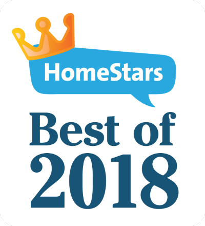 Home stars best of roofing companies badge for 2018