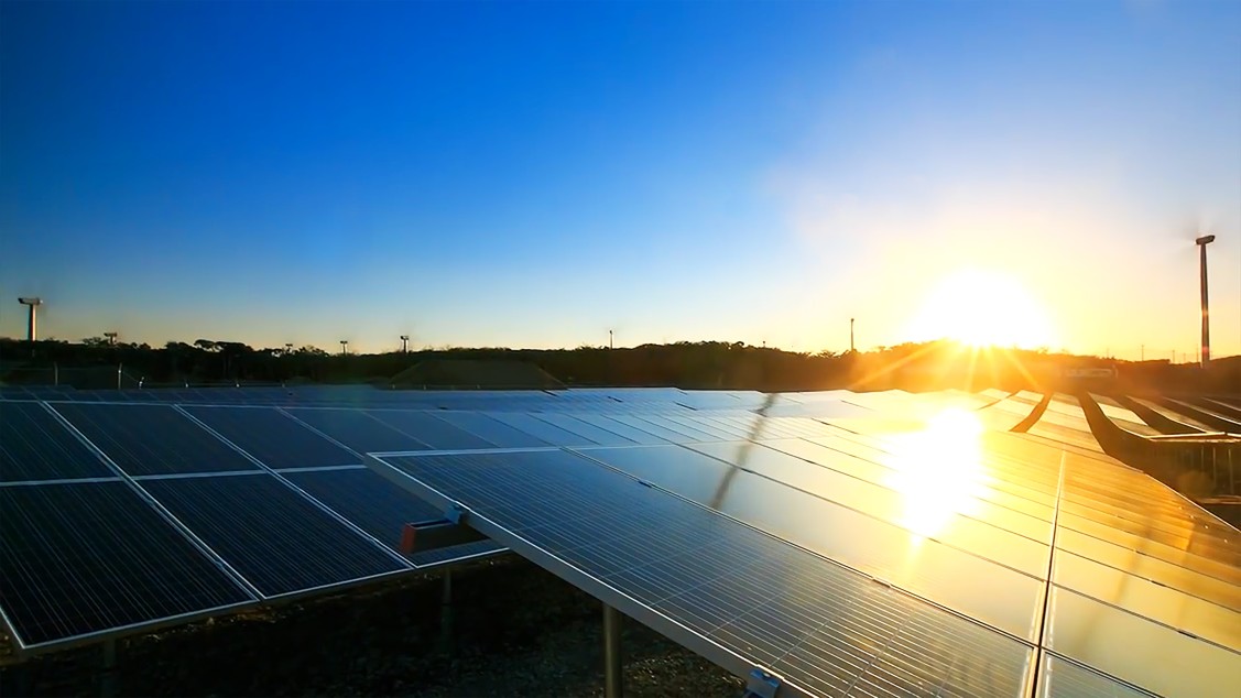 solar panel flat roof