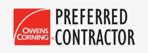 Owens Corning preferred contractor badge