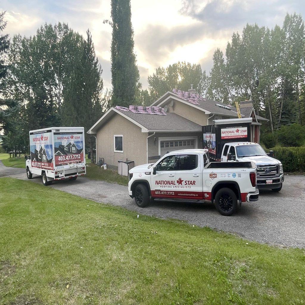 Calgary Roofers in action